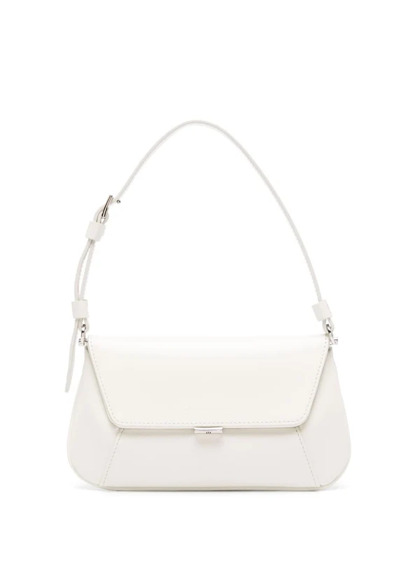 Amina Muaddi Ami Mini Leather Shoulder Bag UNI