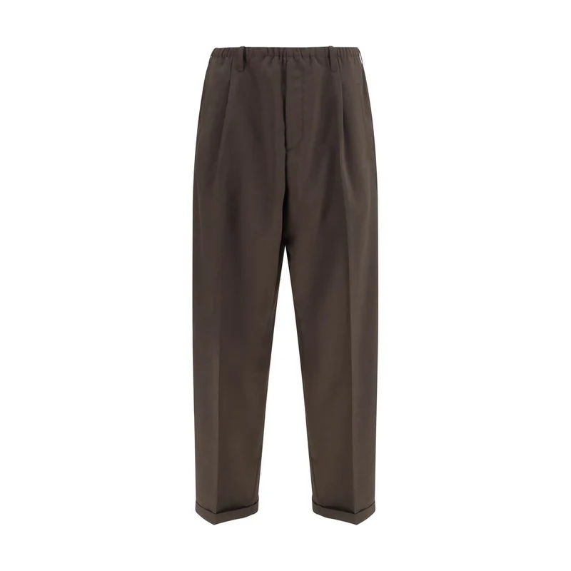 Magliano Brown Polyester Casual Pants M
