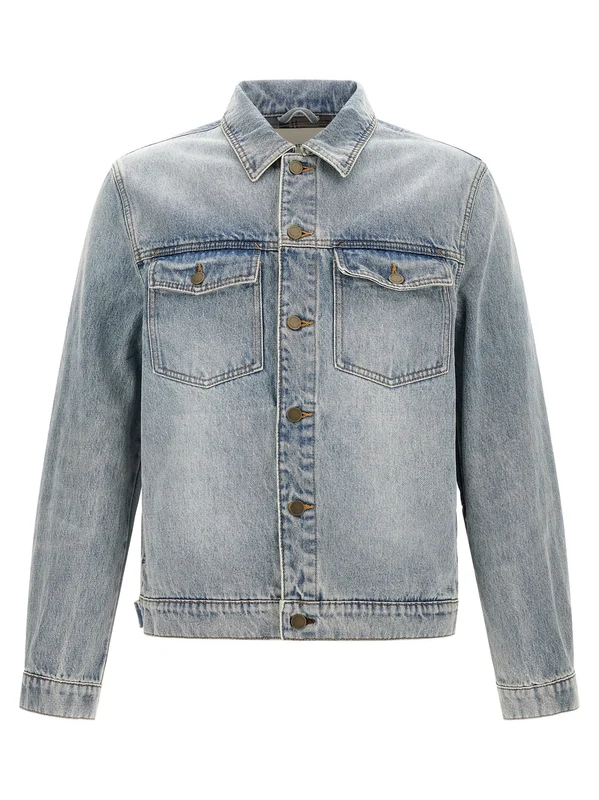 Entire Studios Blue Cotton Denim Jacket XL