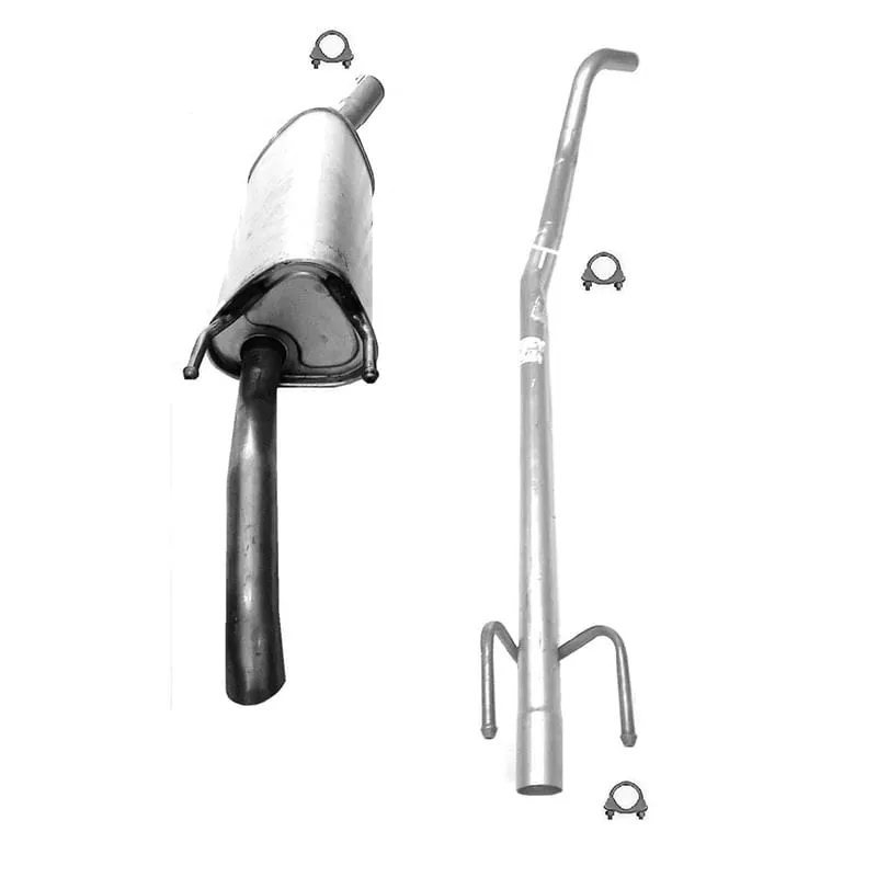 Kit Escapamento Classic 2011 em diante Traseiro/Tubo Interme