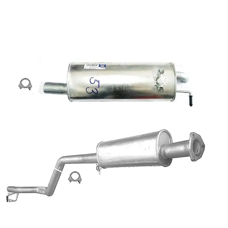 Kit Escapamento Saveiro 1997 até 2009 G2, G3 e G4