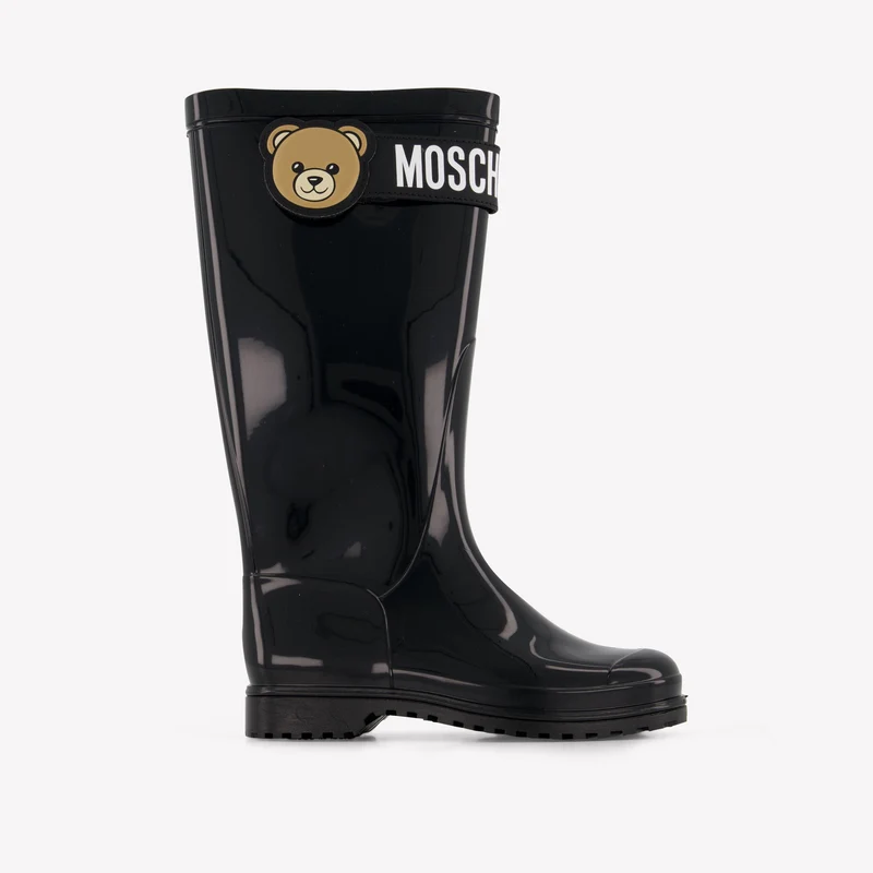 Moschino Kinder Meisjes Laarzen In Zwart 29