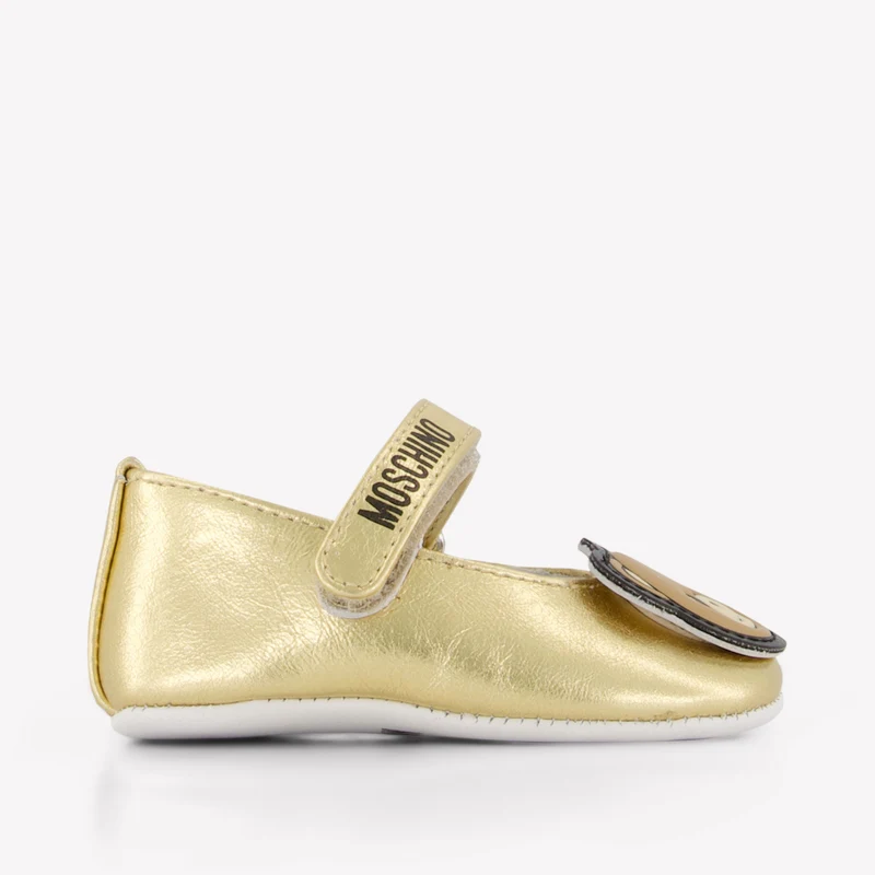 Moschino Baby Meisjes Schoenen In Goud 16