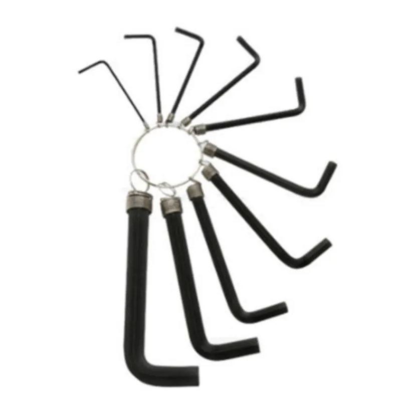Chave Allen Kit Com 10 Peças 1/16Mm A 3/8Mm Brasfort Alen