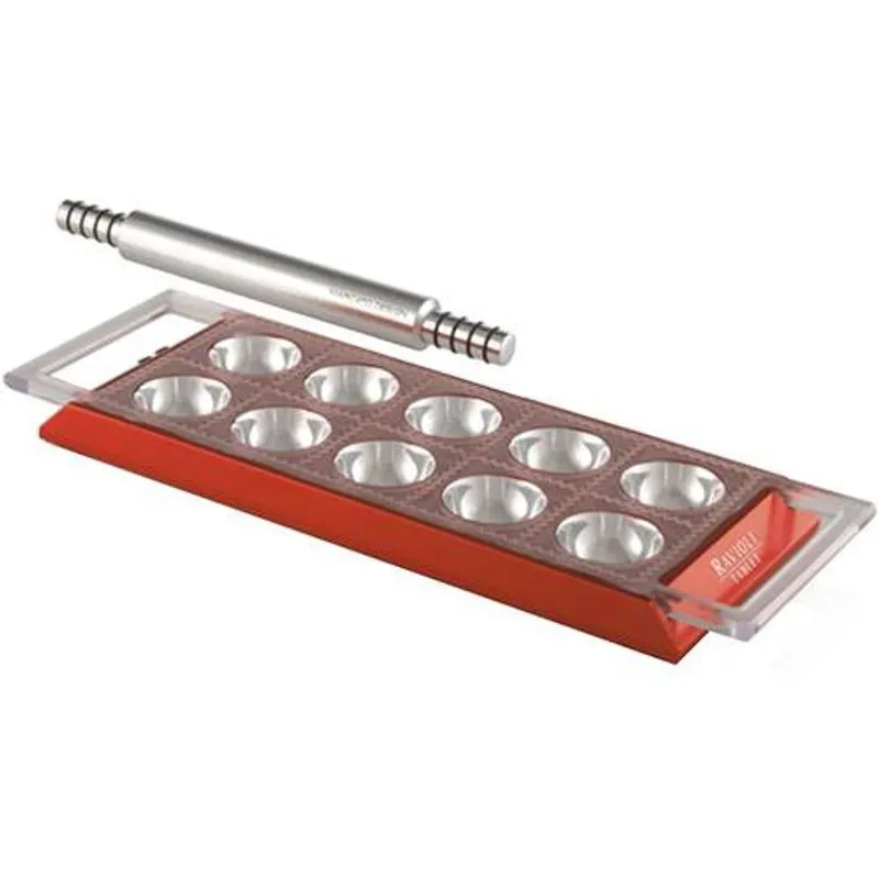 Molde Para Ravioli Vermelho - Marcato