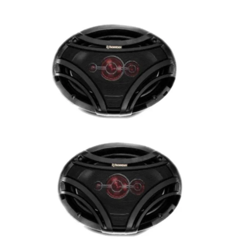 Par Alto Falante Quadriaxial 6x9 Polegadas 125W Rms Bomber