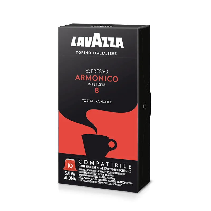 Café En Cápsulas Armonico Lavazza - 10 Cápsulas