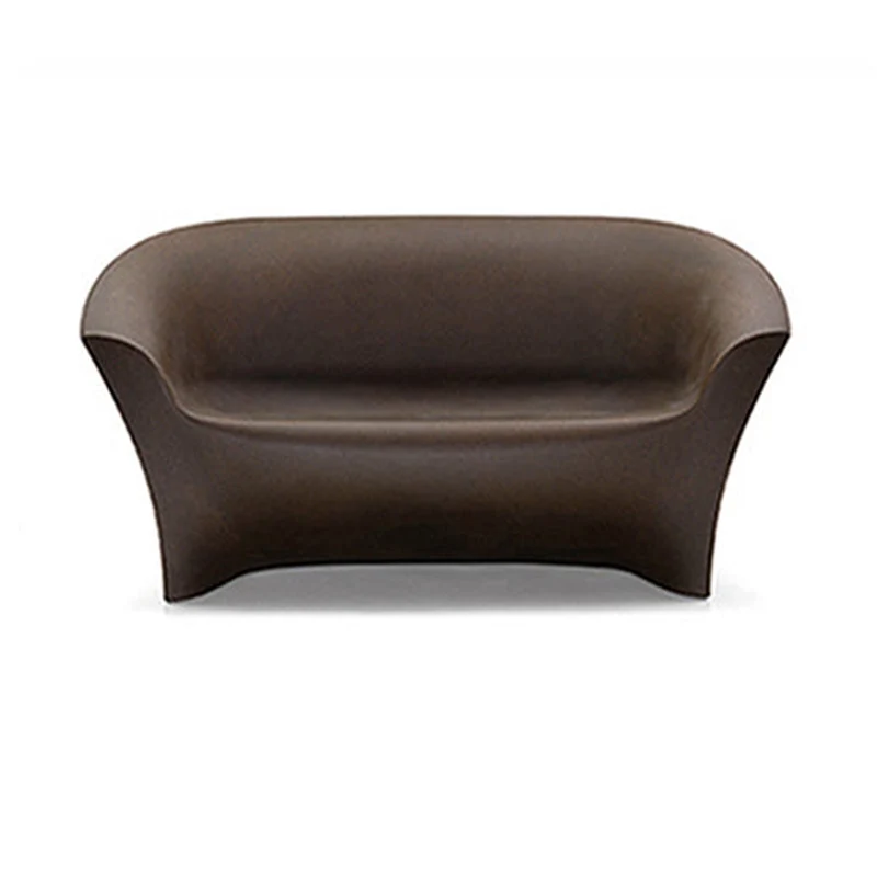 Poltrona sofa "Ohla" struttura in polietilene per esterno Golden Rust