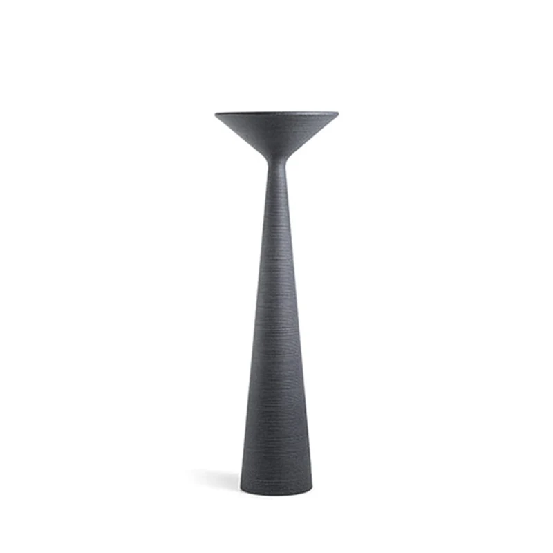 Lampada "Tebe" struttura in polietilene per Esterno h 180 cm Granito