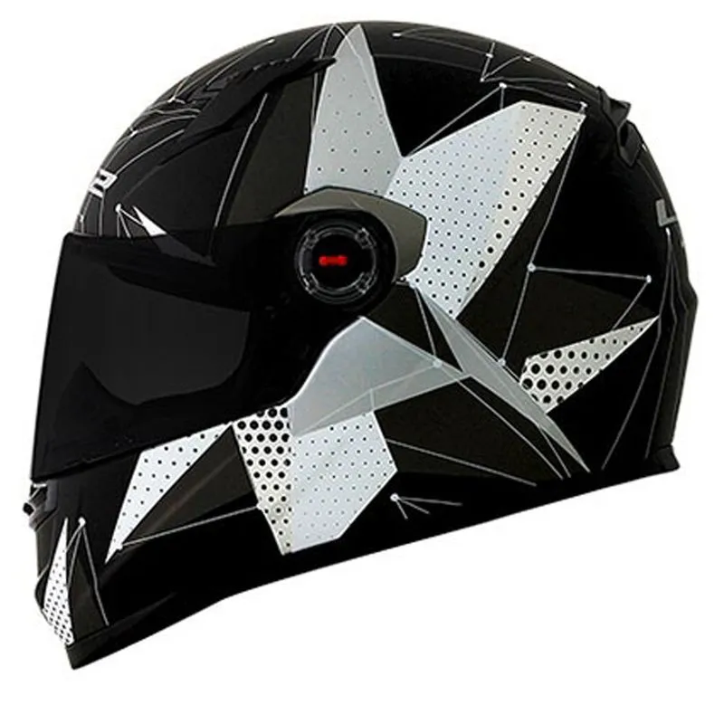 Capacete Original LS2 FF358 Brilliant Preto Titanium Fosco 61