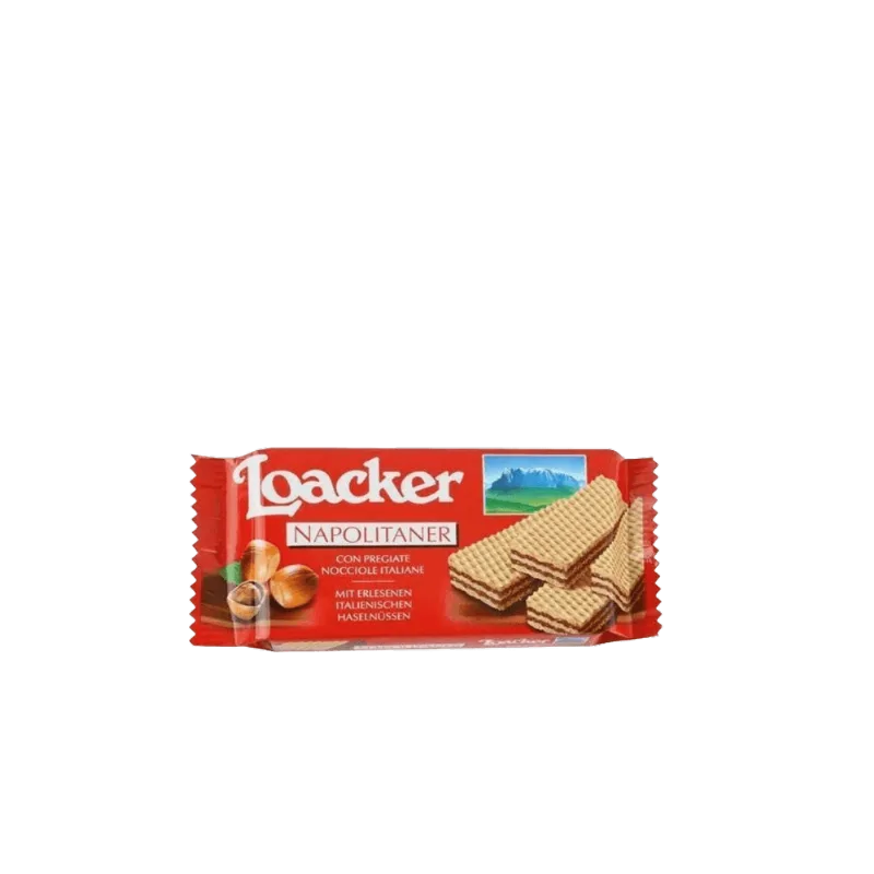 Biscoito Loacker Wafer Mini Napolitaner 45g