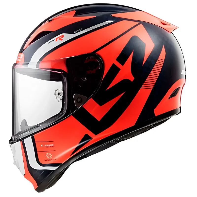 Capacete Original LS2 FF323 Arrow C Evo Sting Azul Laranja 56