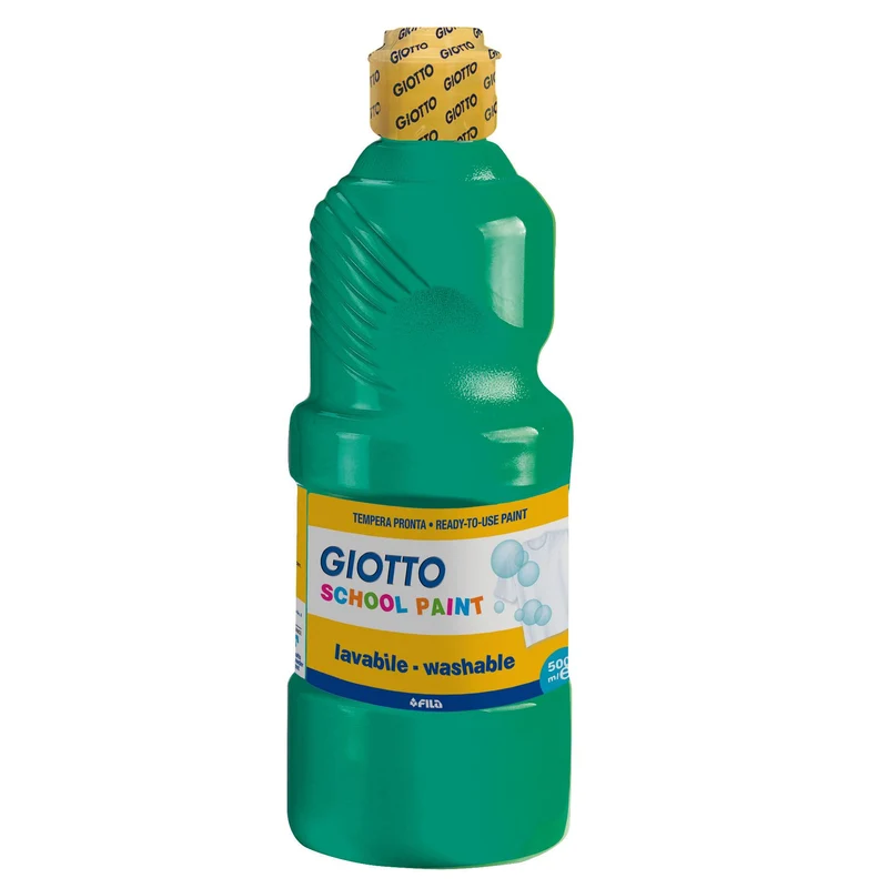 Guache School Paint 500ml Verde Escuro Giotto