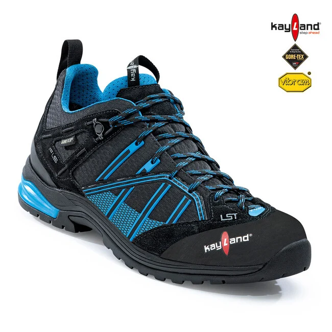 Kayland Track GTX niska cipela za planinarenje, black/blue cyan KAP006M02 45,5