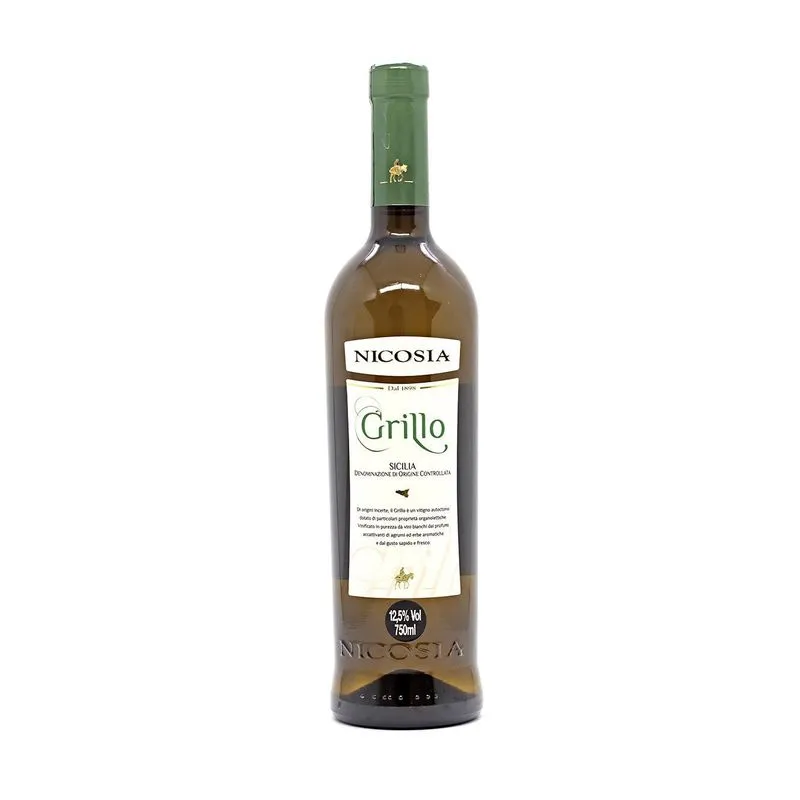 Vinho Nicosia Grillo Branco 2017 750ml