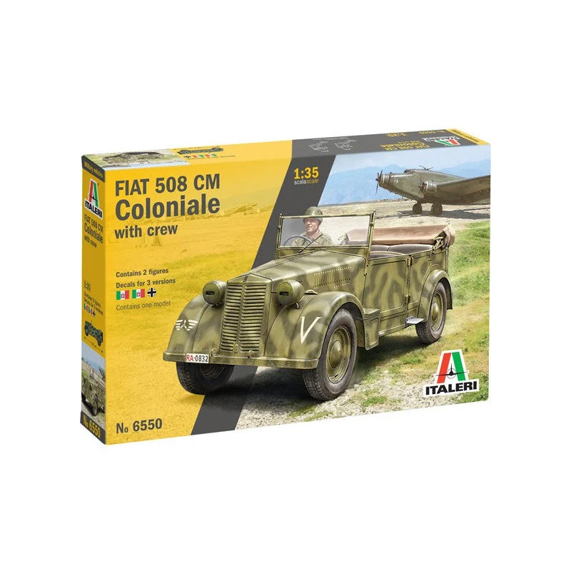 1/35 FIAT 508 CM Coloniale with Crew Hobbyco