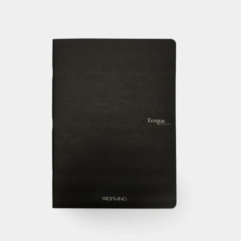 Cuaderno A4 cuadriculado de 40 hojas, negro