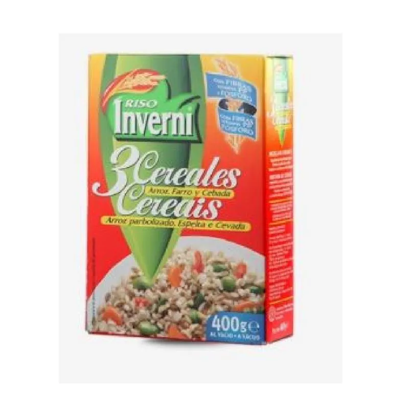 Arroz Integral 3 Cereales Riso Inverni 400 g