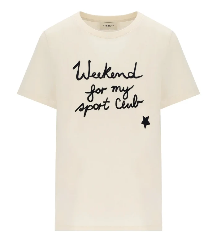 Max Mara Weekend Edison Ecru T Shirt XS