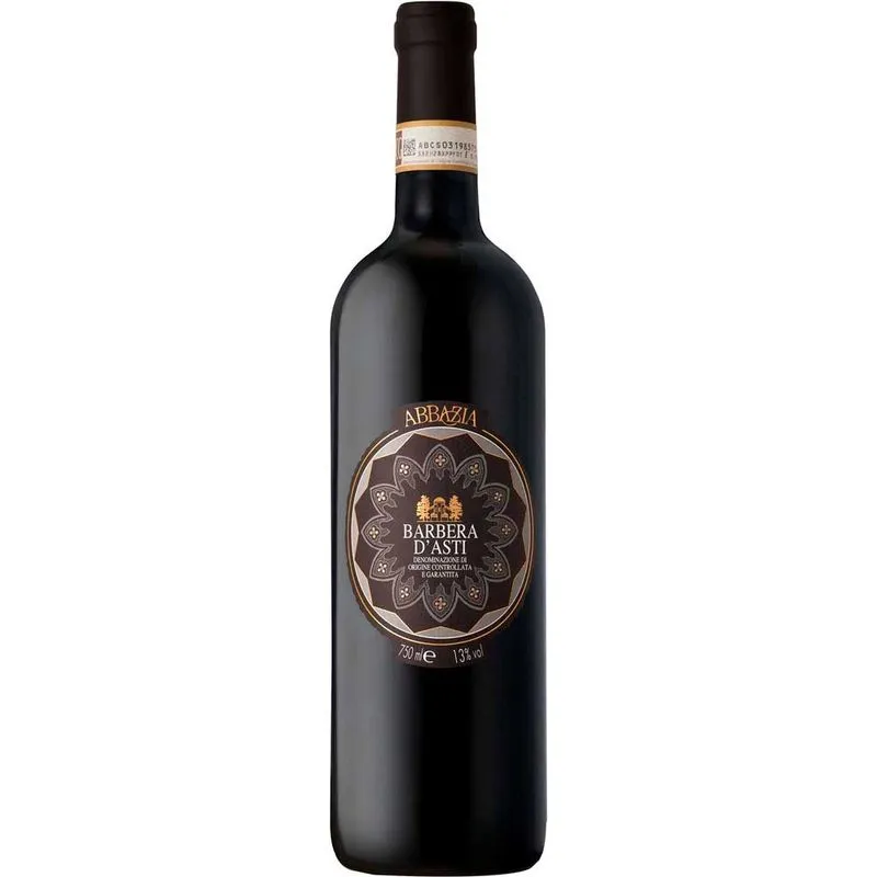Vinho Italiano Abbazia Barbera DAsti 750ml Vinho Italiano Abbazia Barbera D'Asti 750ml