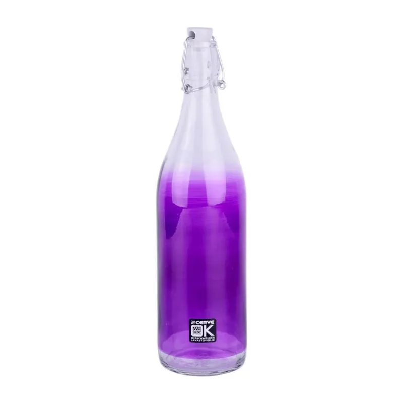 Garrafa de Vidro Roxa 1L - Cerve