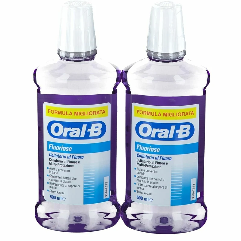 Oral-B Collutorio Fluorinse Duopack 2x500 ml