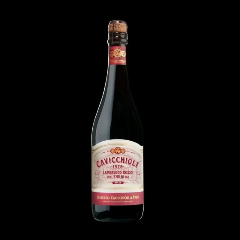 Vino Lambrusco Tinto Cavicchioli 750 Ml