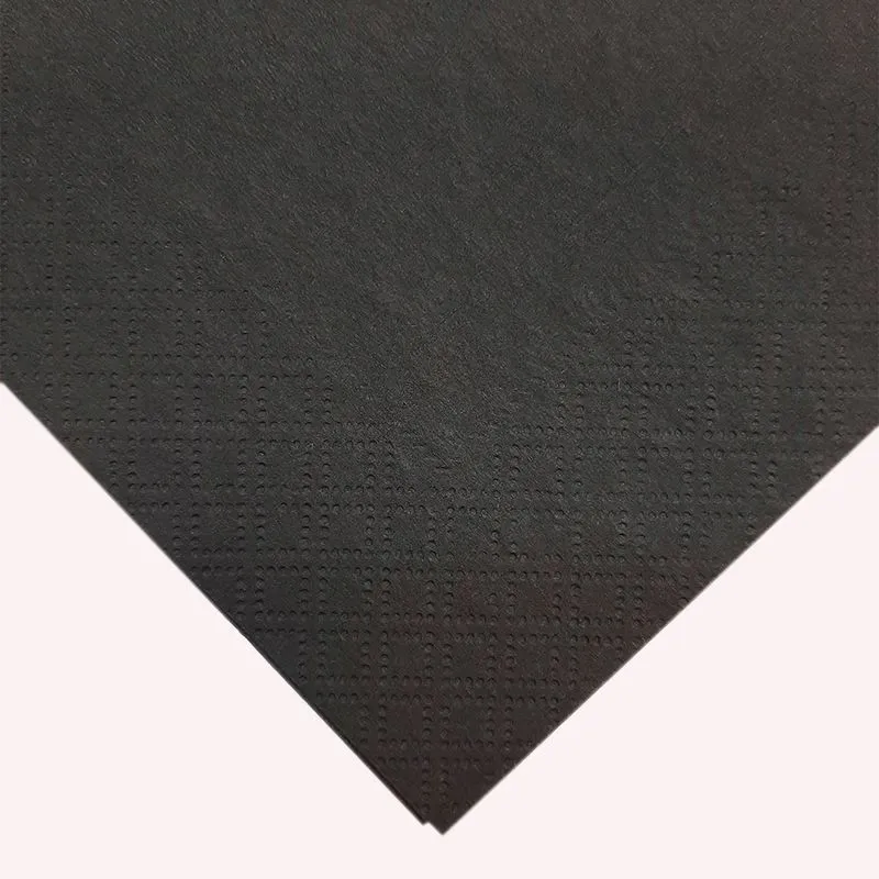 GUARDANAPOS DE PAPEL ITALIANO 25X25 C/ 100 UNI NERO / G-021