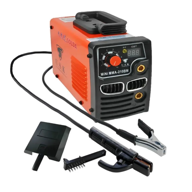 Máquina de Solda Inversora 105A Mini MMA-210BM usk