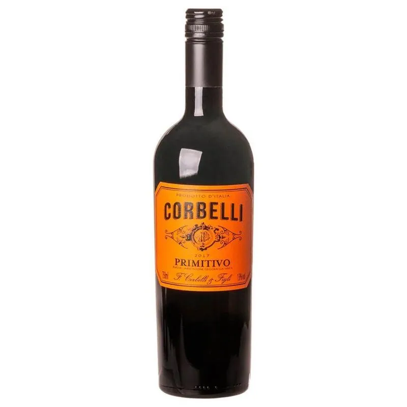 Vinho Primitivo Puglia Corbelli 750ml