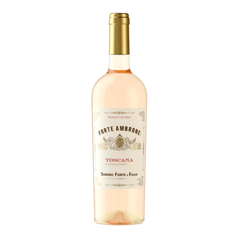 Vinho Rosé Italiano Forte Ambrone Rosato 750ml Casa Flora
