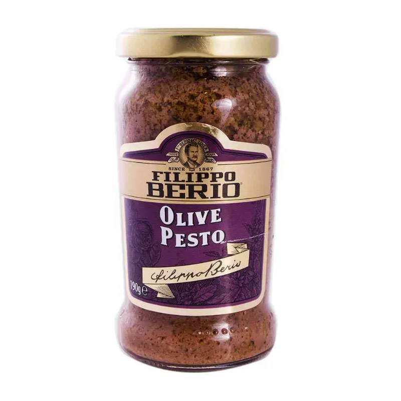 Pesto Aceitunas Filippo Berio 190 Gr