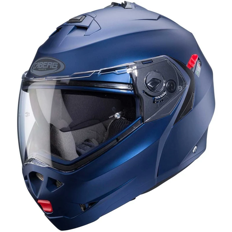 CABERG DUKE X CAPACETE DE MOTO CICLETA TURISMO MODULAR AZUL FOSCO M / MATT BLUE YAMA