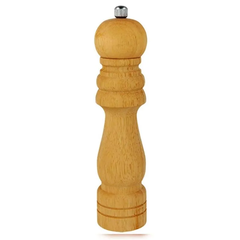 Moedor De Pimenta E Sal De Madeira 21 Cm - Metaltex