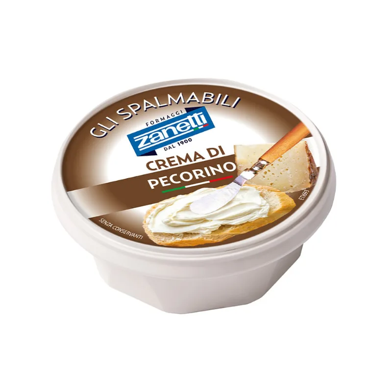 Queso Crema de Pecorino x 125 Grs Zanetti
