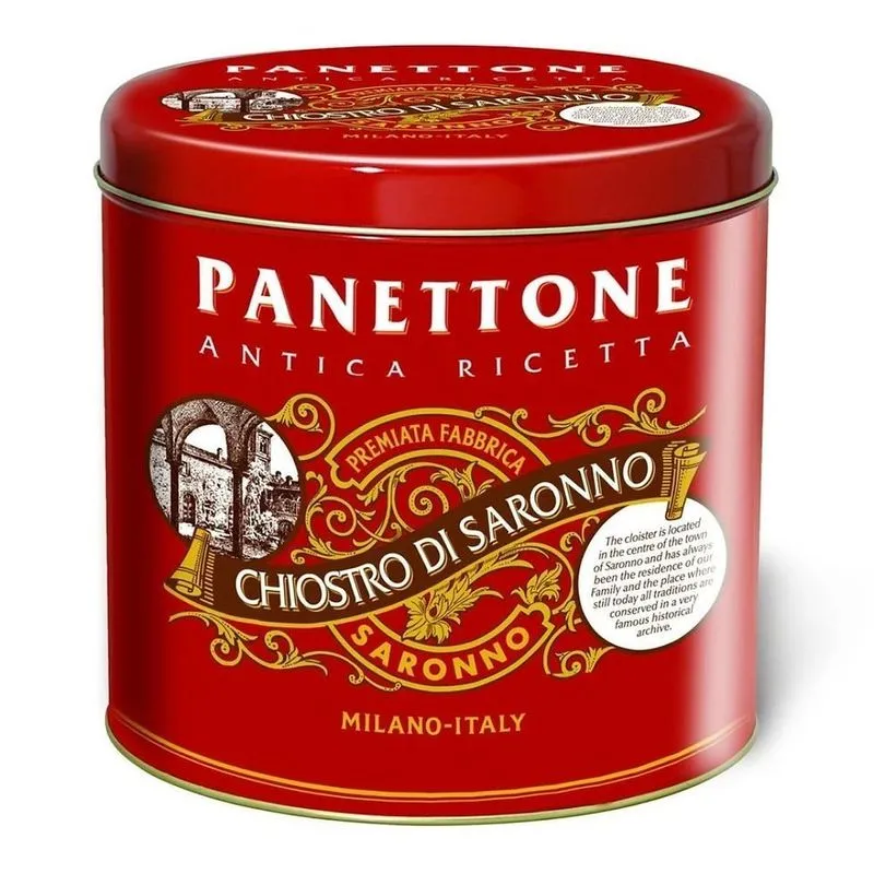 Panettone Italiano Clássico Chiostro Di Saronno 1kg