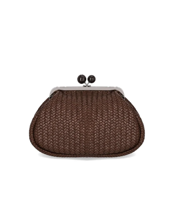 Max Mara Weekend Pasticcino Ere Brown Clutch Bag