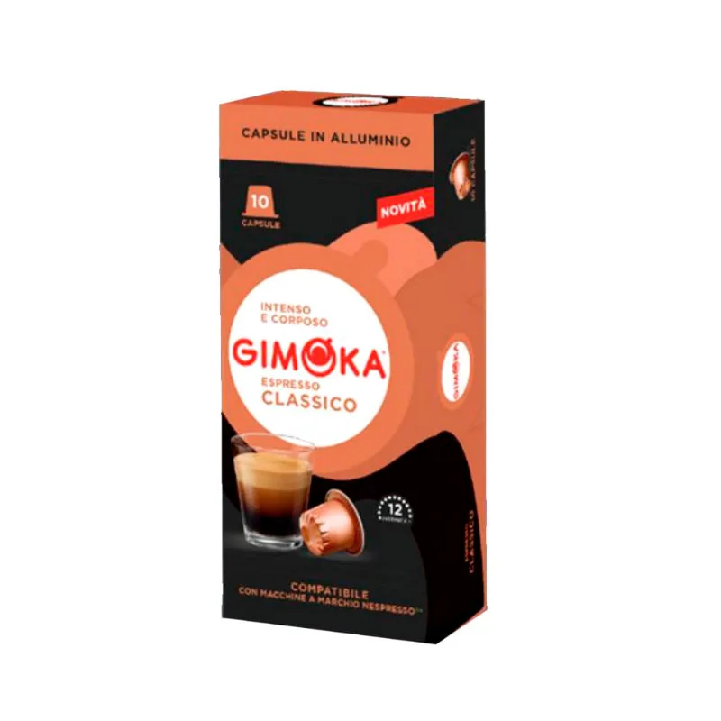 Café Espresso Classico Intensidad 12 x 10 Un Nespresso Gimoka