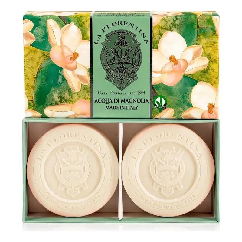 Kit Sabonete Italiano La Florentina Fresh Magnolia 2x115g