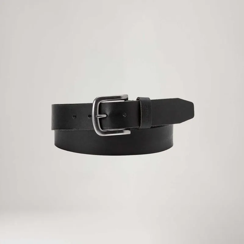 Cinto Levi's® Tumbled Icon Preto - 40 USA | 50 BR