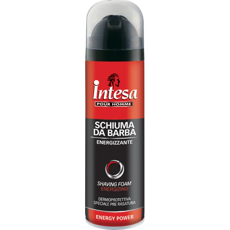 Espuma de barbear energizante Energy Power 300ml - Intesa
