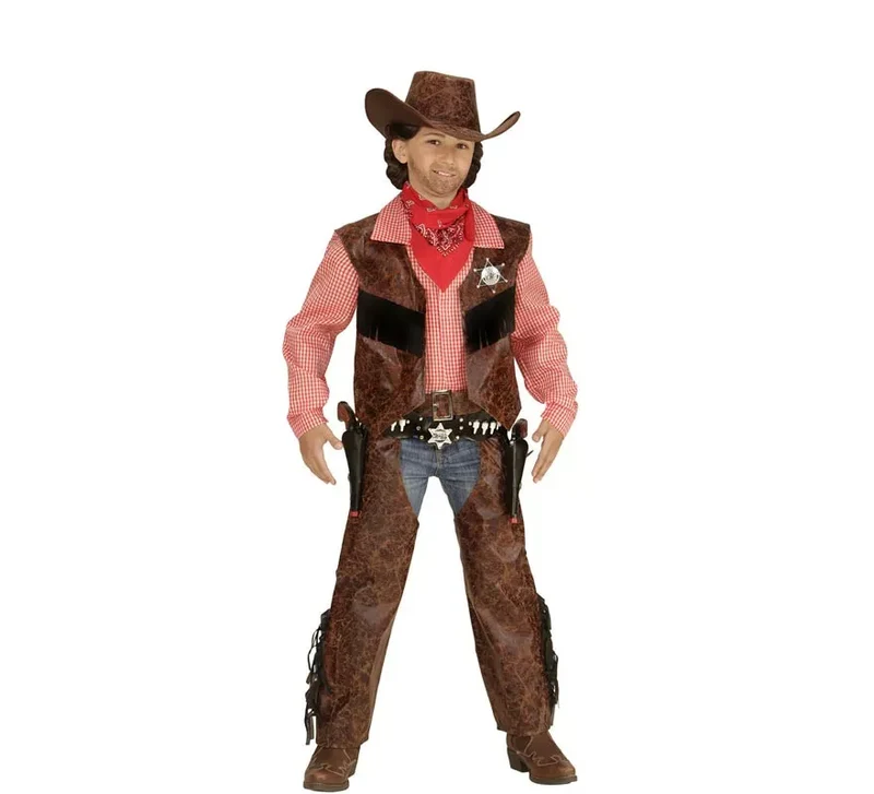 Disfraz de Cowboy Pistolero para niño 4-5A