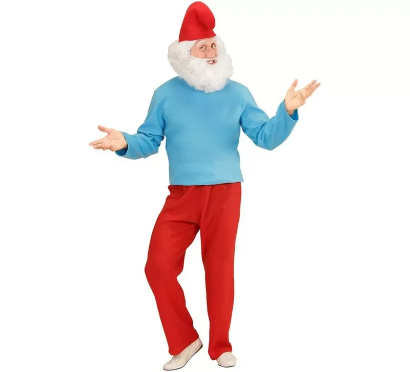 Disfraz de Gran Gnomo de jardín para hombre XL