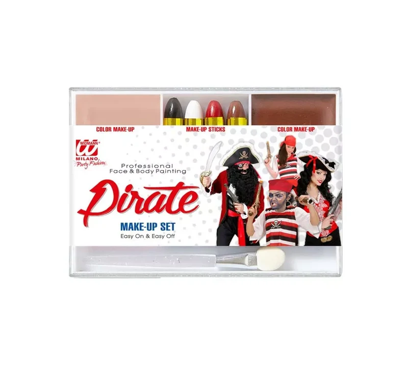 Kit de Maquillaje de Pirata Sin talla