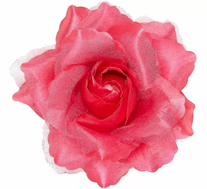 Pinza para Pelo en Forma de Rosa en varios colores Rosa