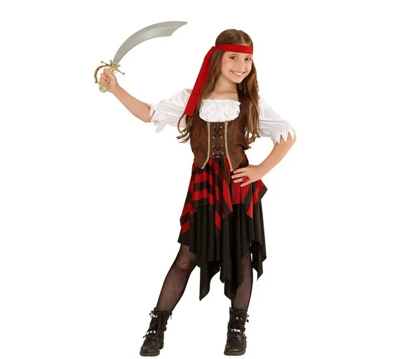 Disfraz de Chica Pirata para niña 4-5A