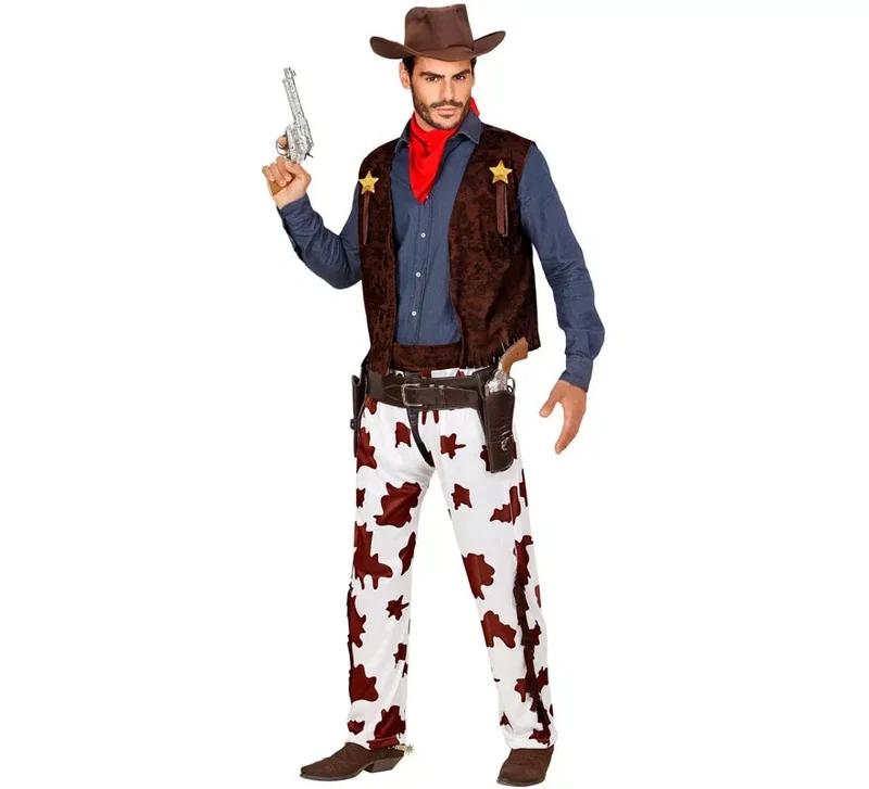 Disfraz de Cowboy Clásico para hombre L
