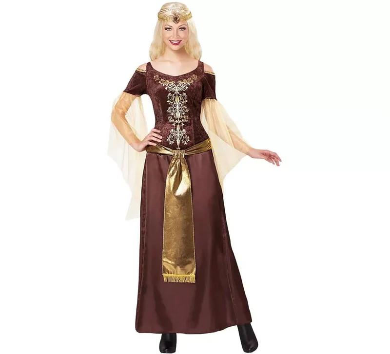 Disfraz de Princesa Vikinga para mujer XL