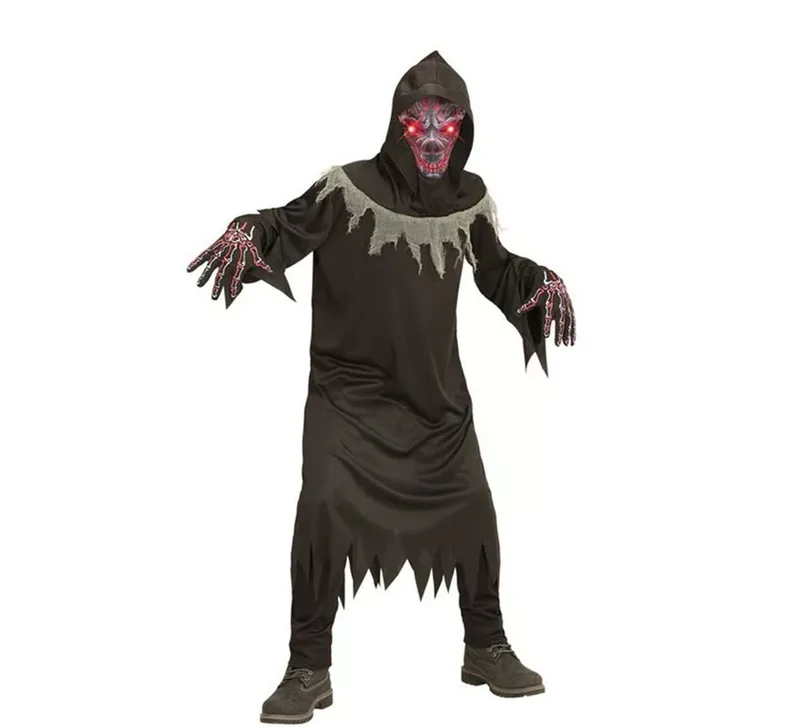 Disfraz de Demonio de la Muerte con Máscara para niño 5-7A