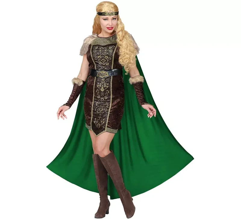 Disfraz de Dama Vikinga para mujer XL